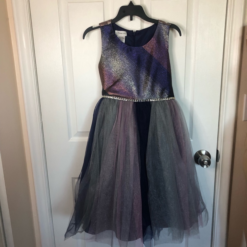Bonnie Jean Navy/Purple/Silver/Bronze size 10